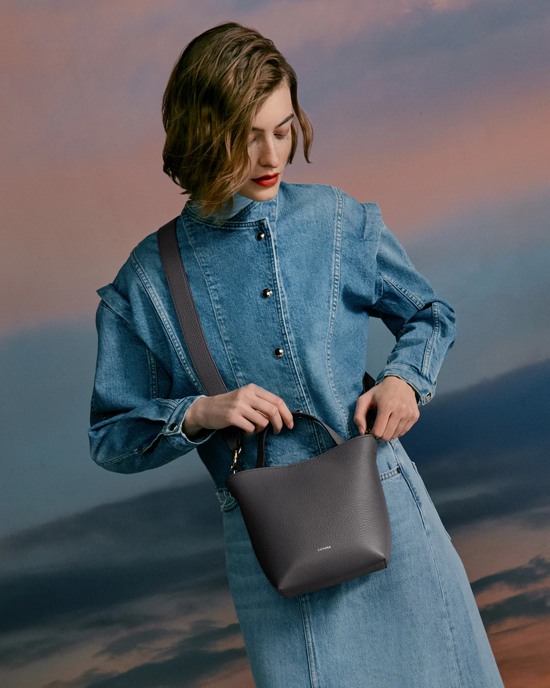 Mini Linea Bucket Bag - Image 23