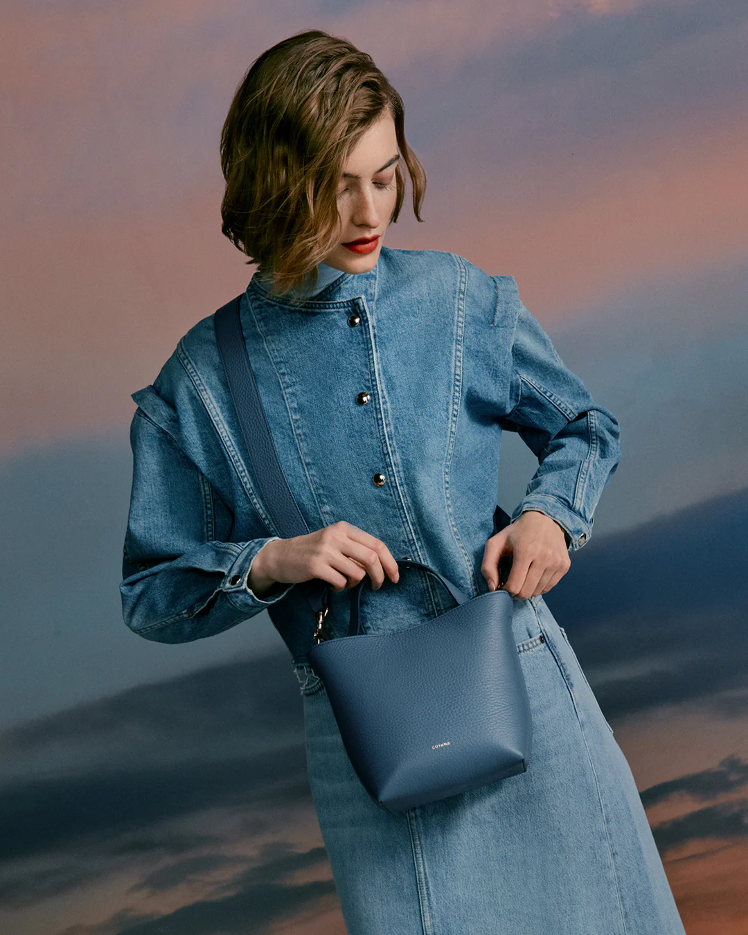 Mini Linea Bucket Bag - Image 24