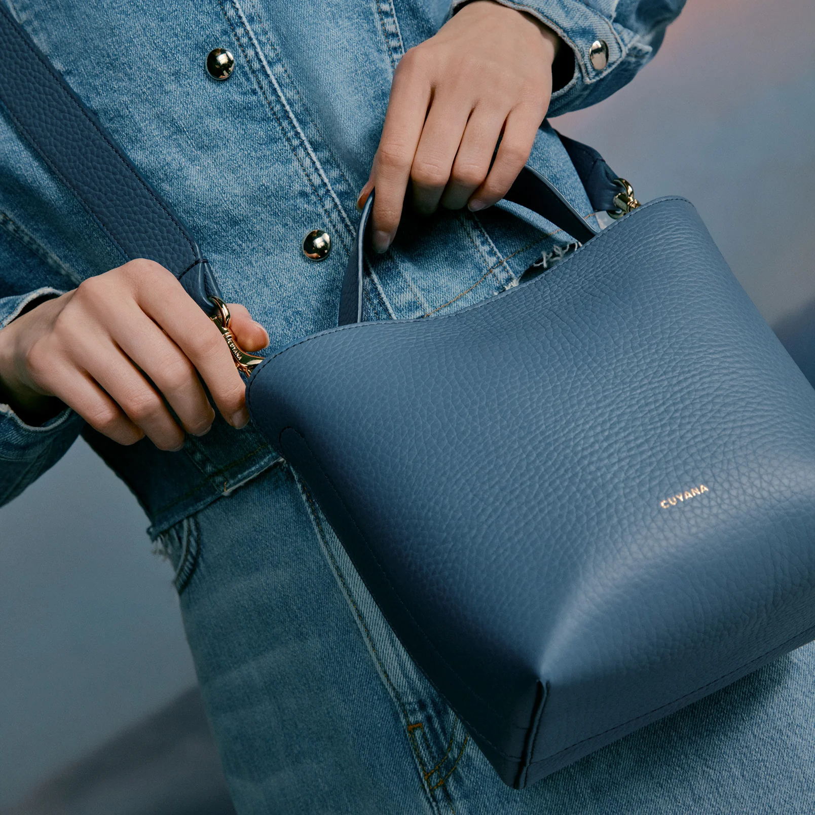 Mini Linea Bucket Bag - Image 26