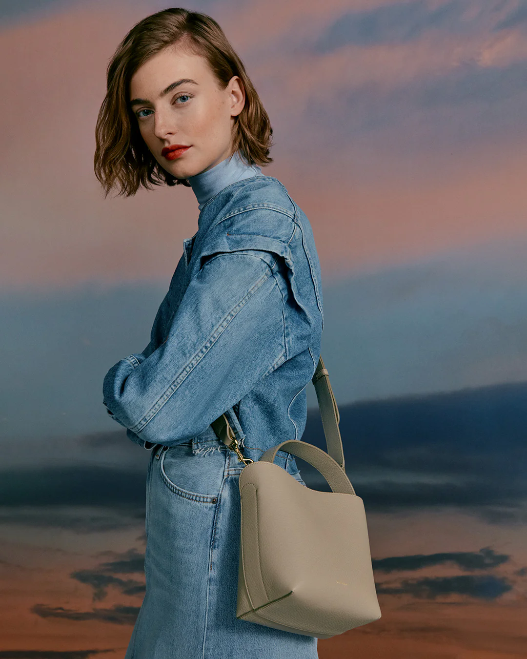 Mini Linea Bucket Bag - Image 29