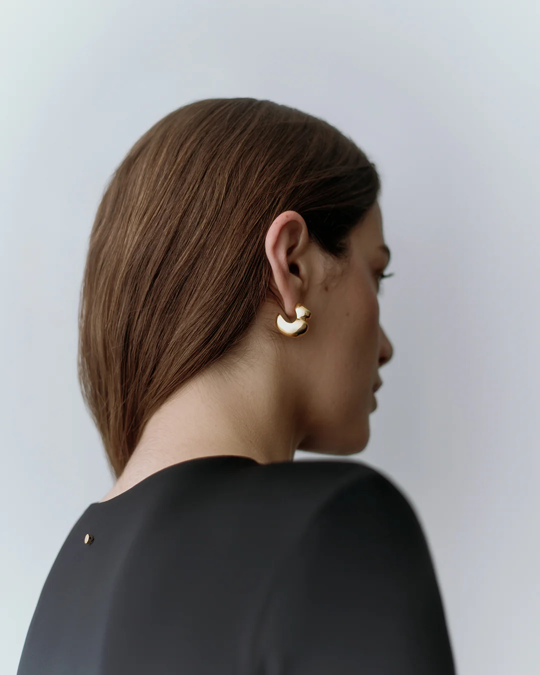 Mini Celestia Hoop Earrings - Image 6