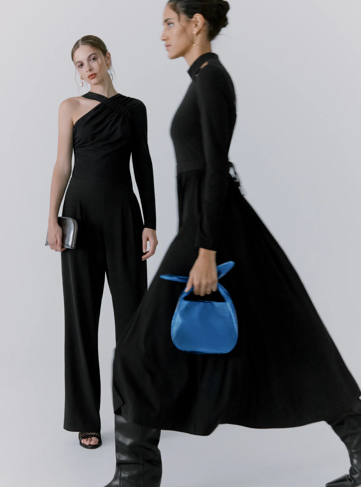 Open Back Mock Neck Dress - Image 5