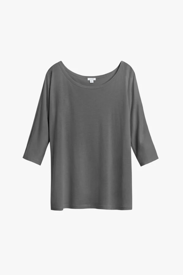 Organic Pima Drape-Back Top - Image 9