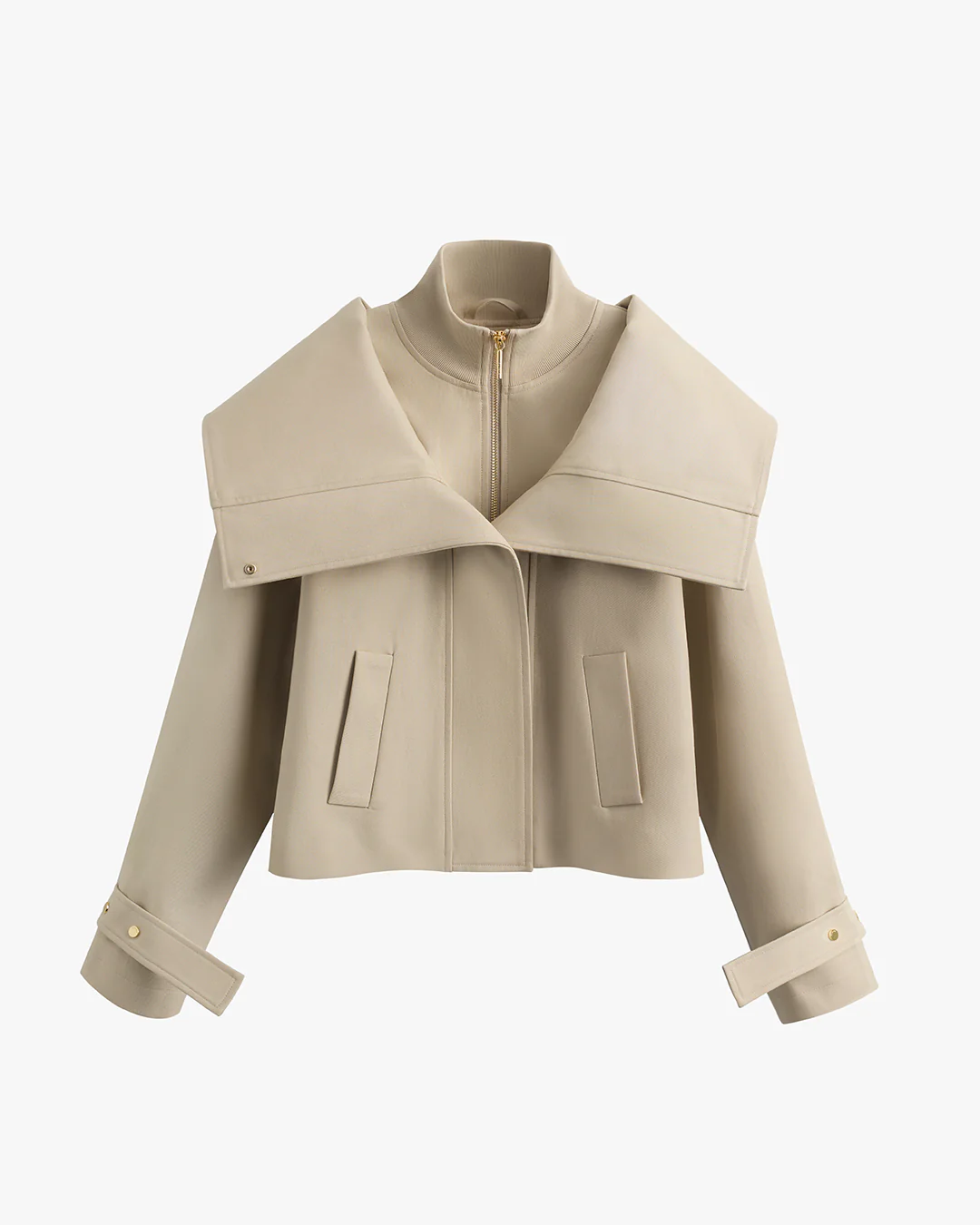 Overlay Collar Jacket - Image 15