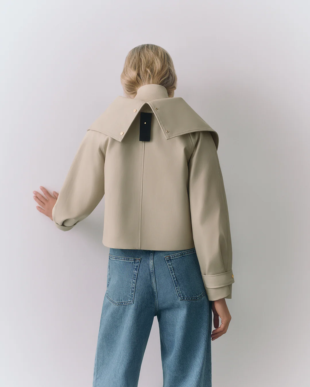 Overlay Collar Jacket - Image 5