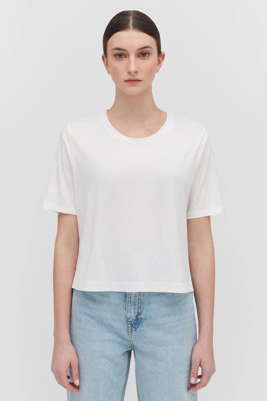 Pima Cropped Tee - Image 14
