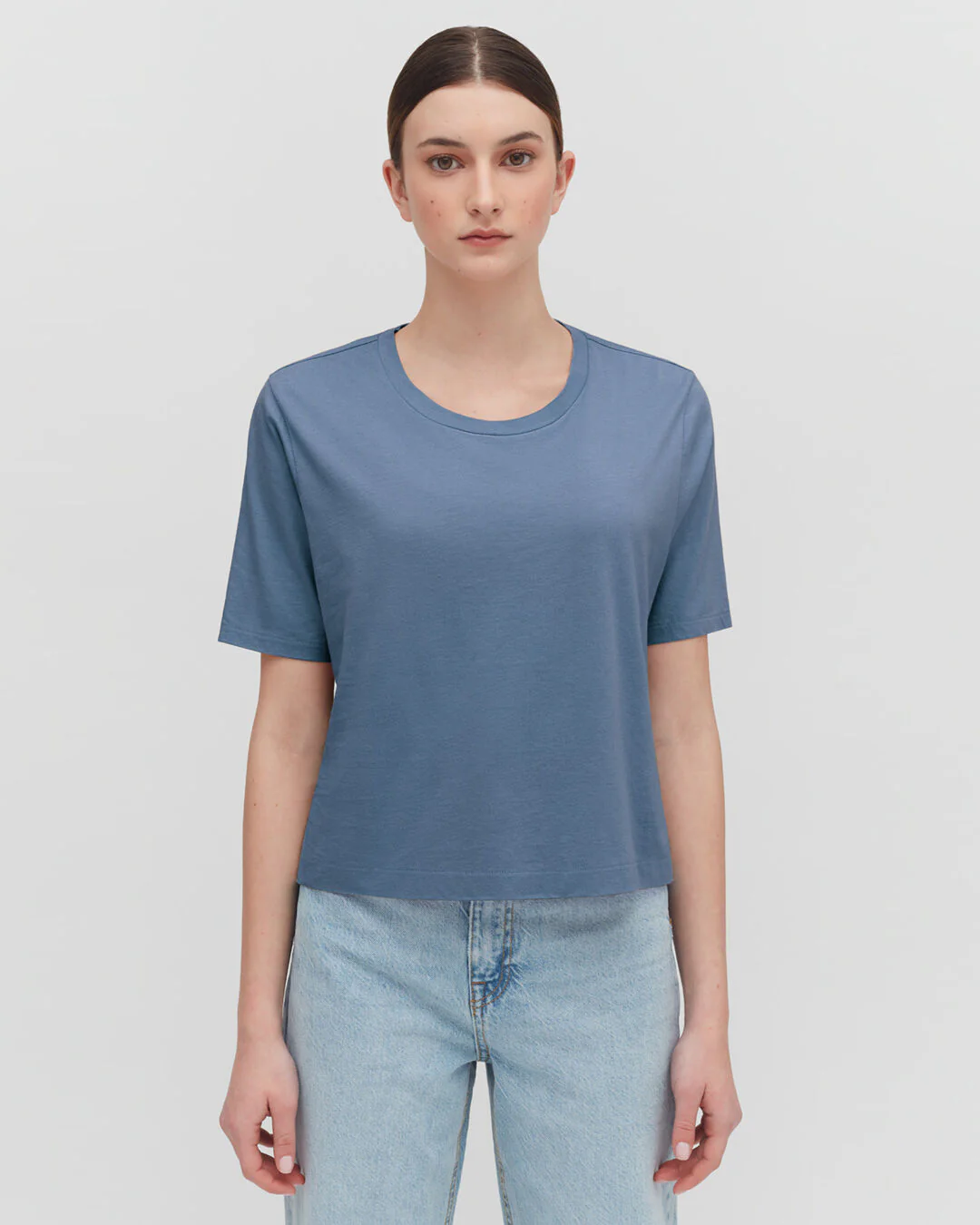 Pima Cropped Tee - Image 16