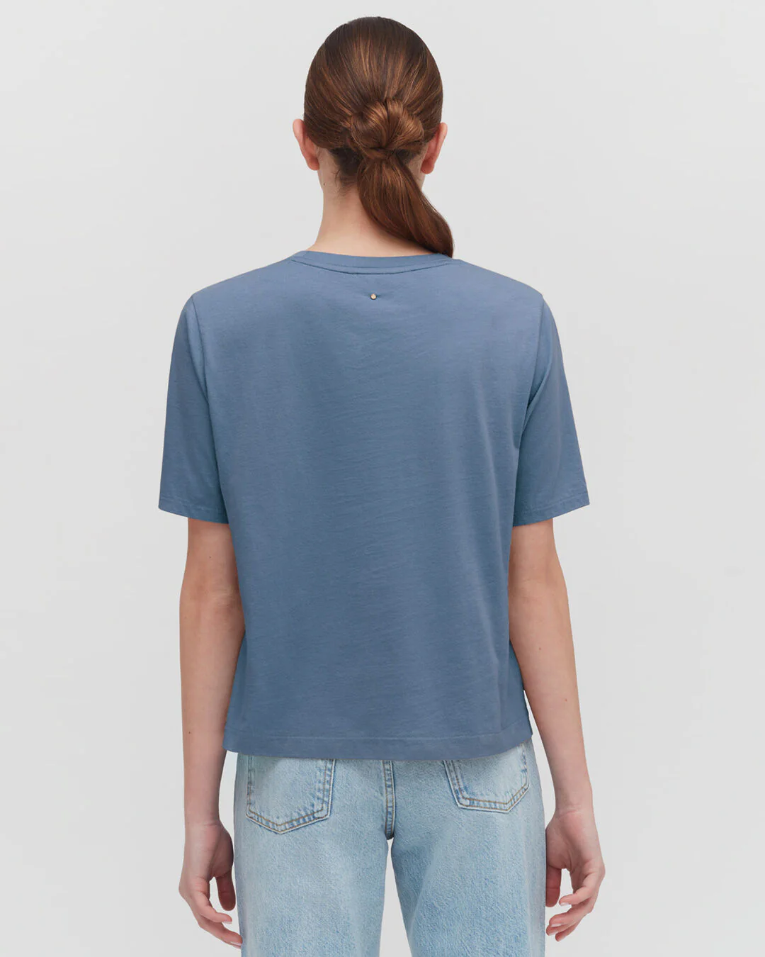 Pima Cropped Tee - Image 17