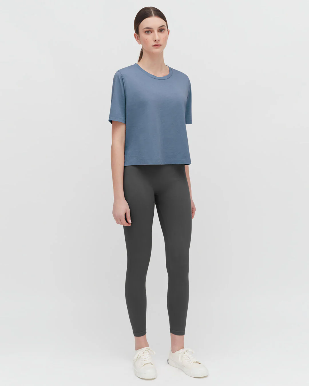 Pima Cropped Tee - Image 18