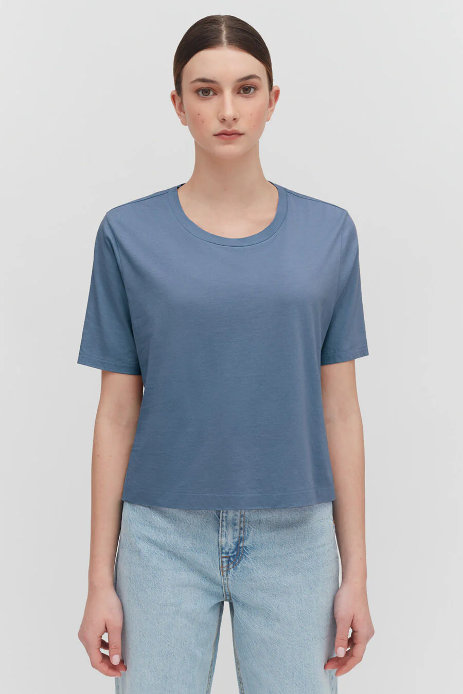 Pima Cropped Tee - Image 20