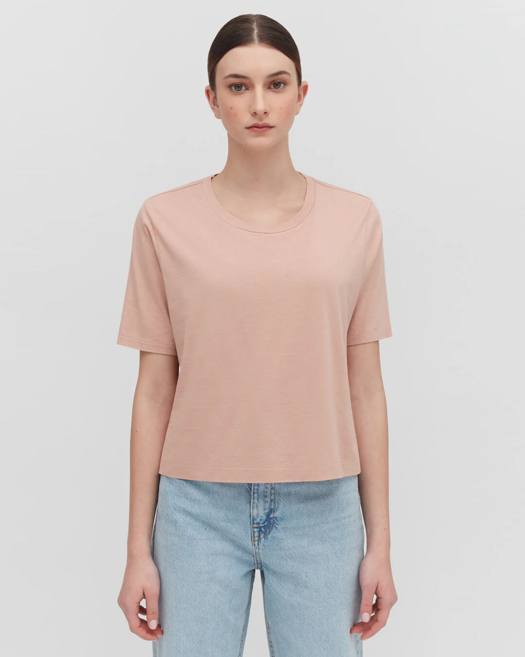 Pima Cropped Tee - Image 22