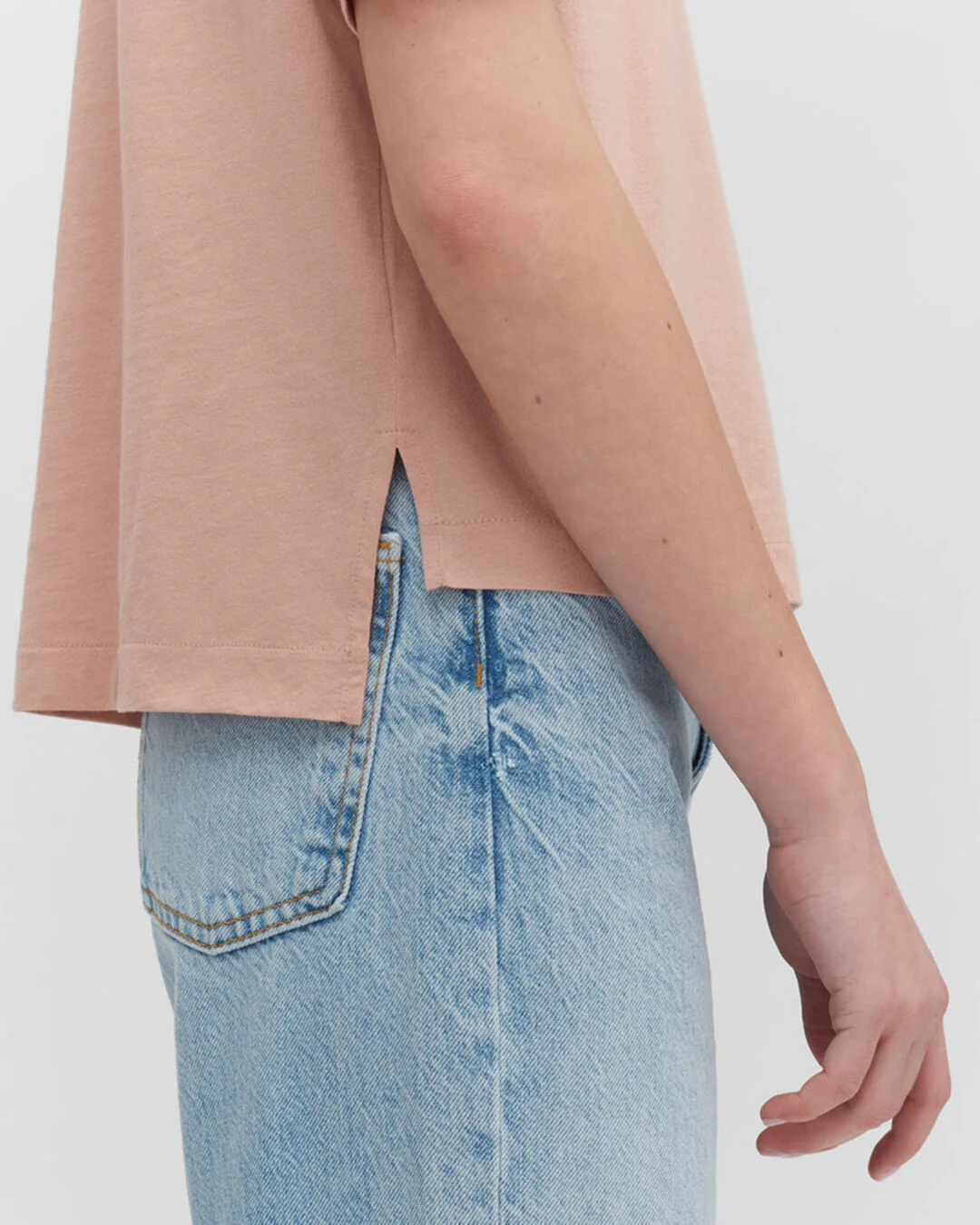 Pima Cropped Tee - Image 24