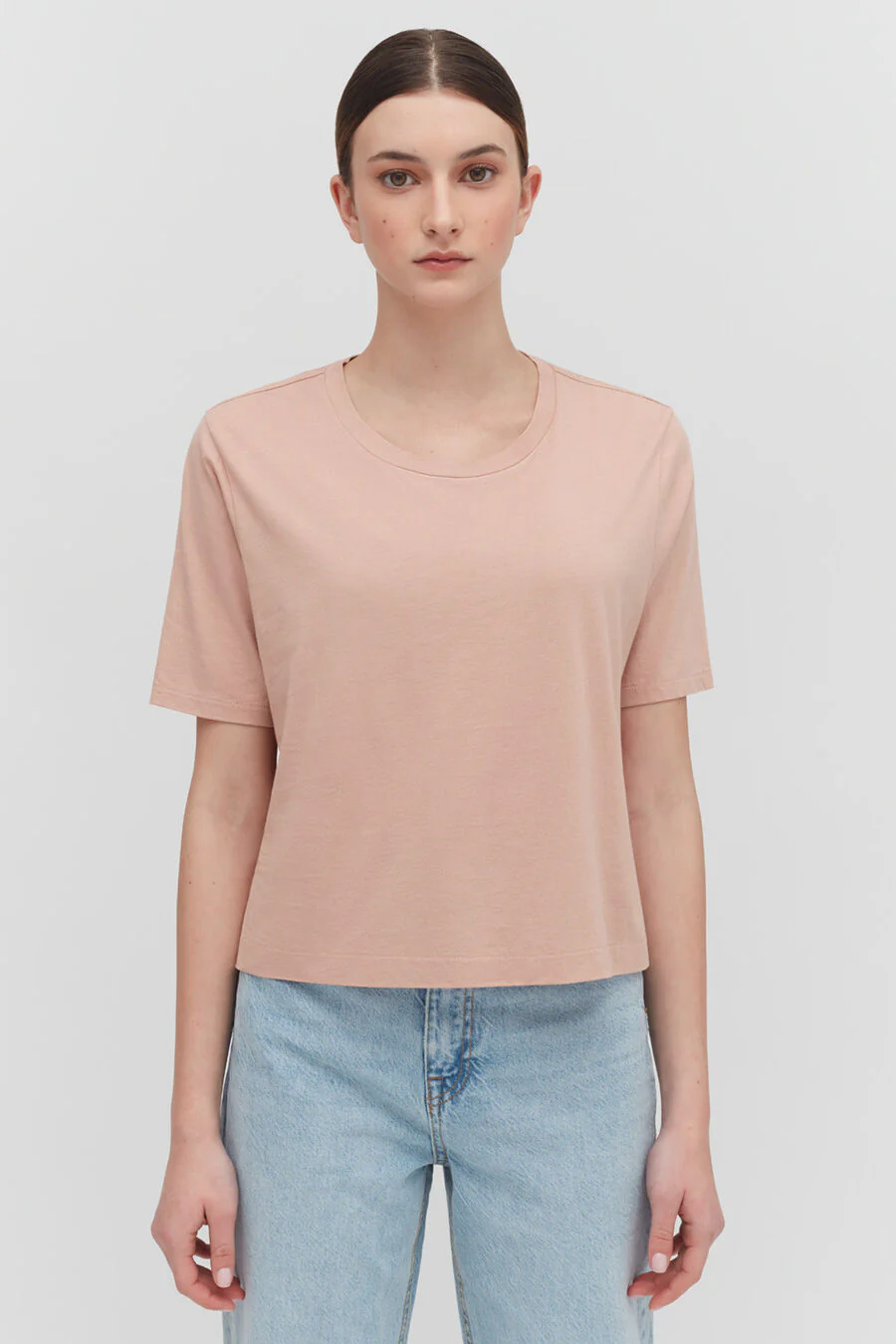 Pima Cropped Tee - Image 27