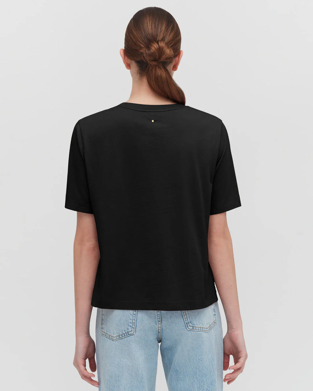 Pima Cropped Tee - Image 3