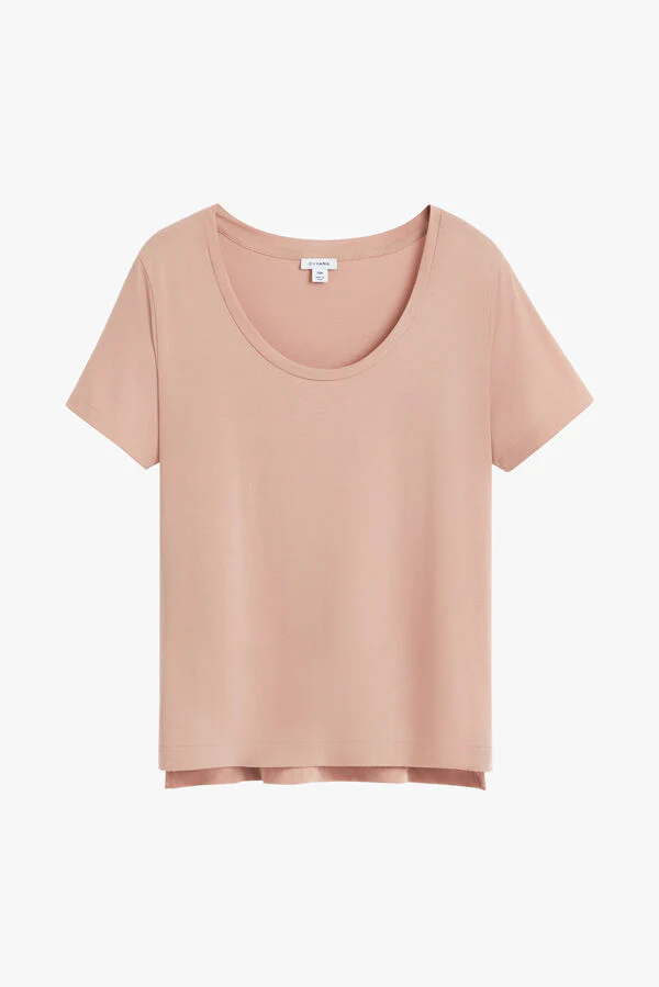 Pima Scoop Neck Tee - Image 19