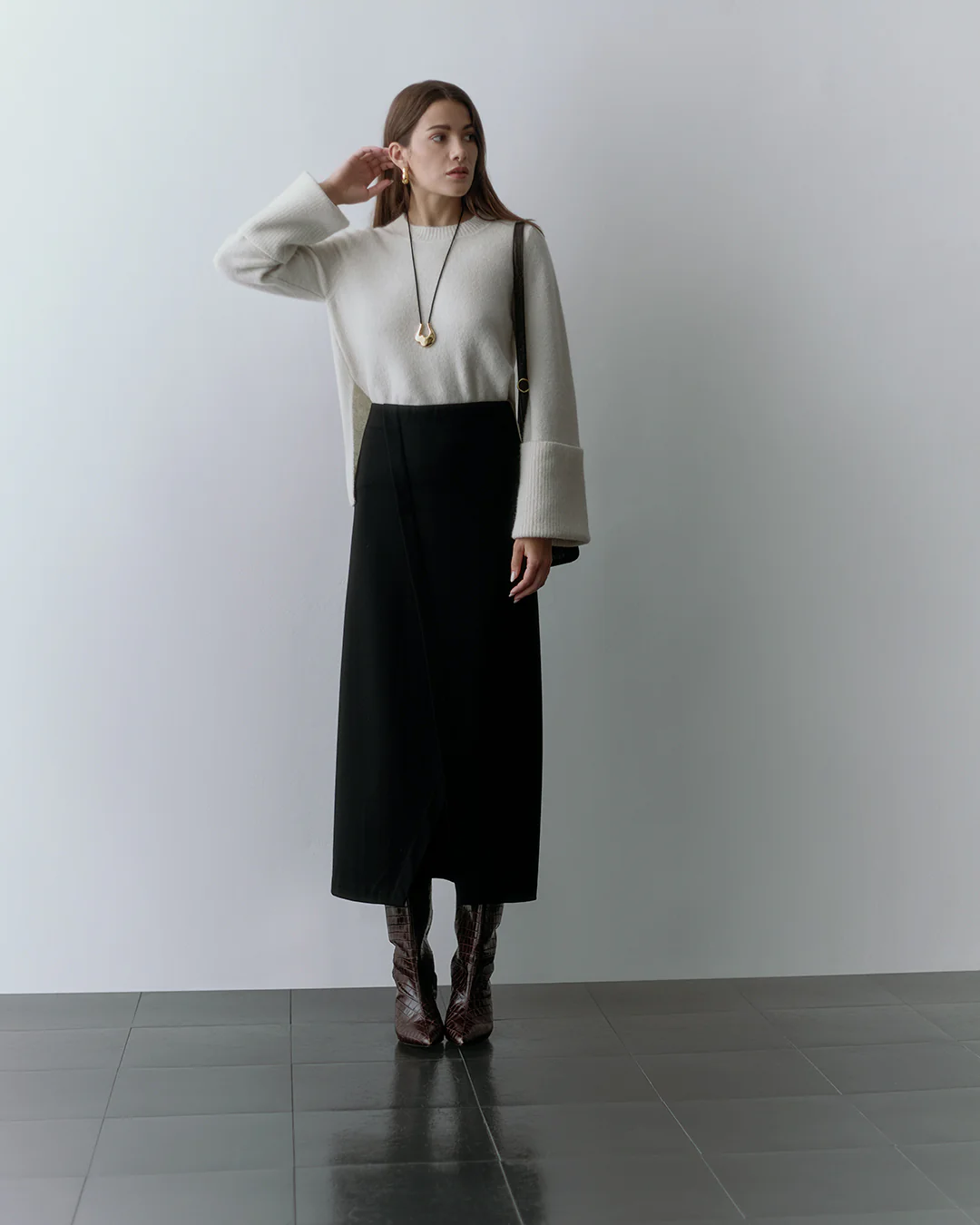 Ponte Pencil Skirt - Image 4