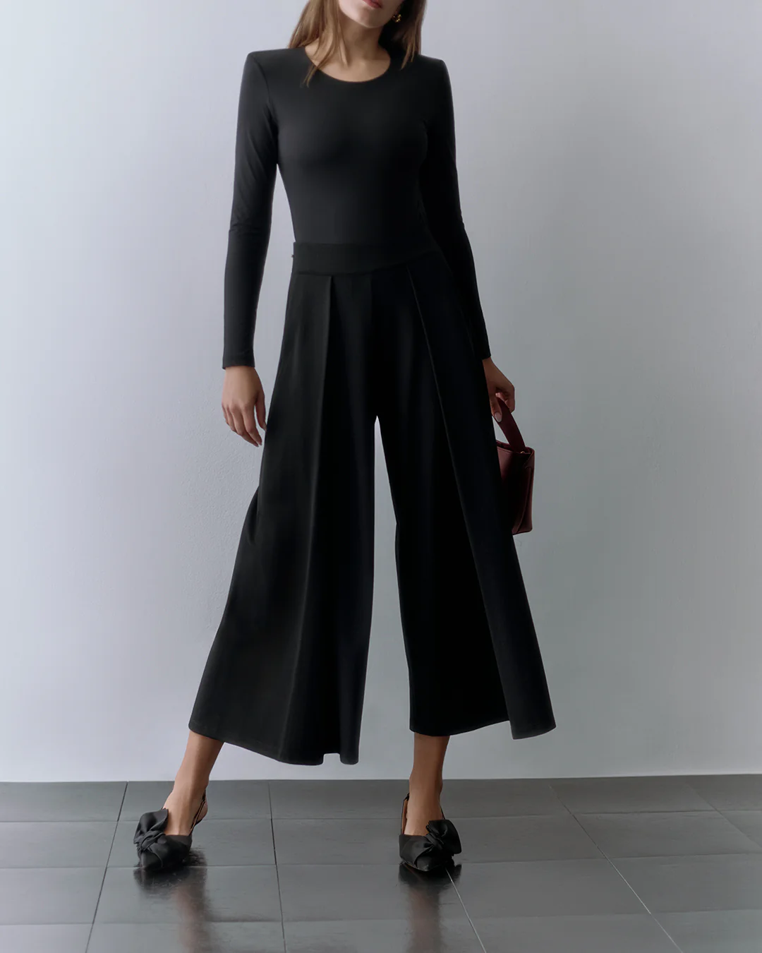 Ponte Pleated Pant - Image 4
