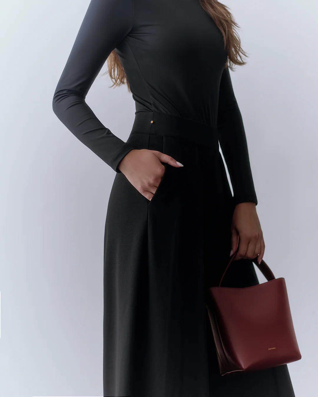 Ponte Pleated Pant - Image 6