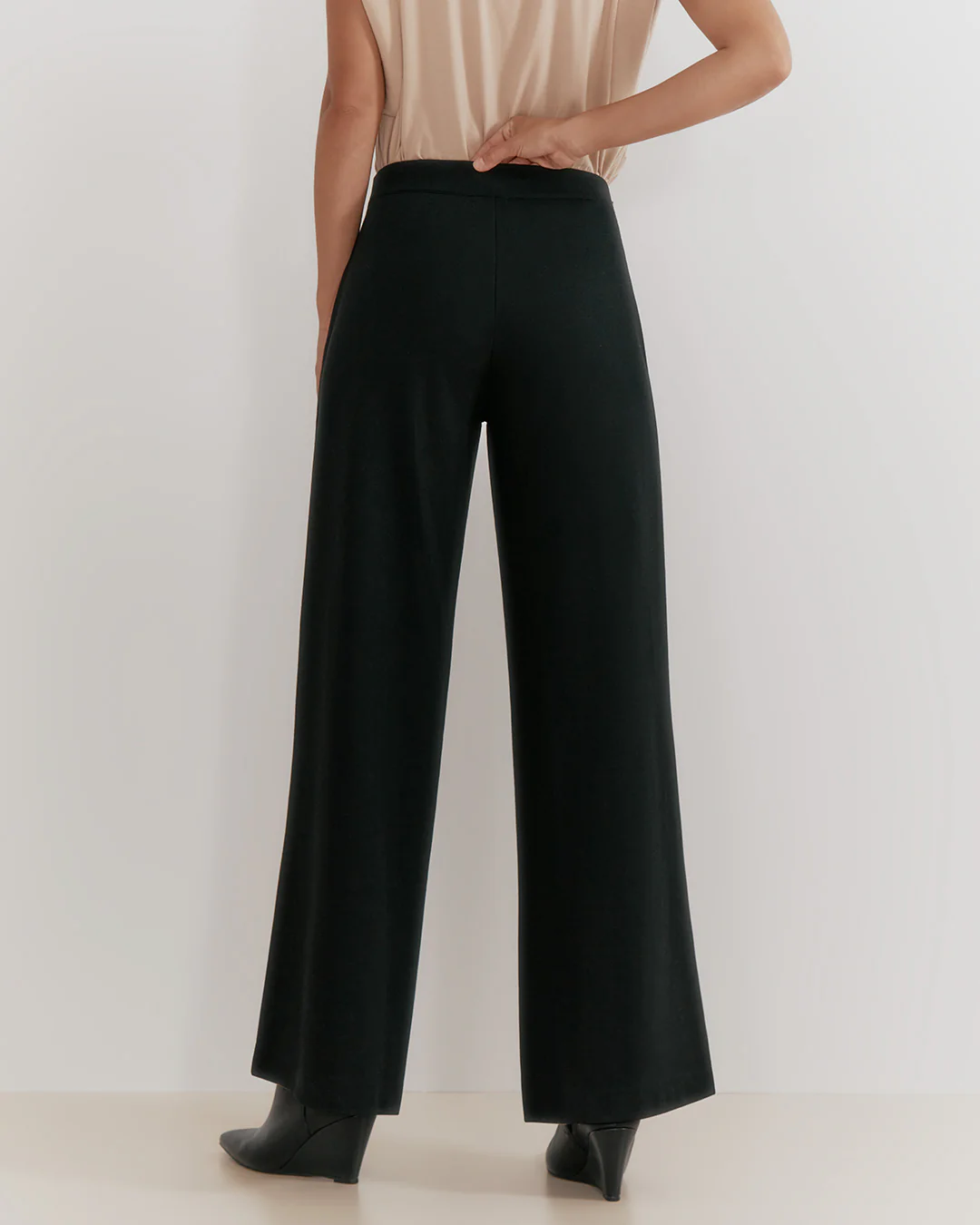 Ponte Wide-Leg Pant - Image 3