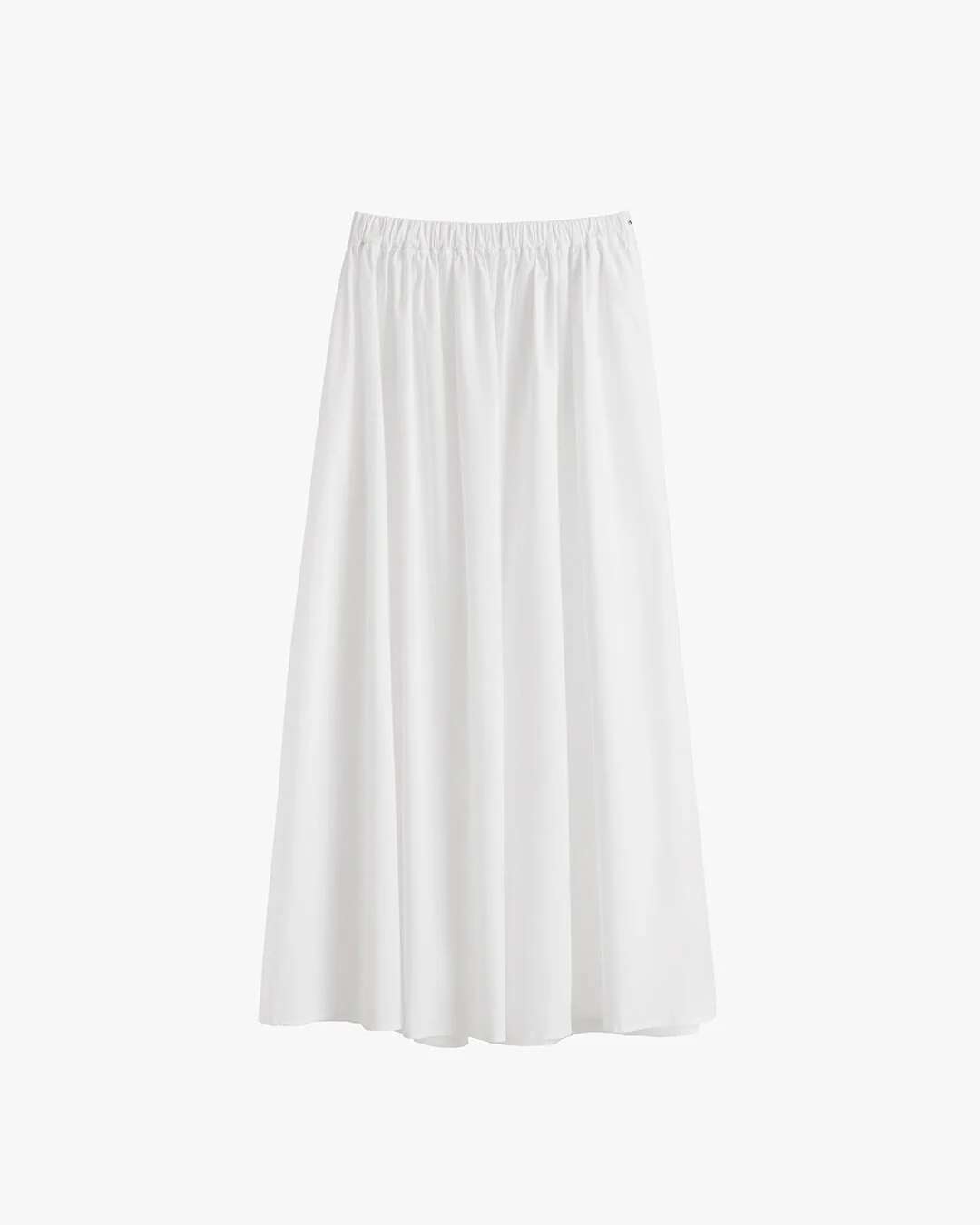 Poplin Gathered Skirt - Image 4