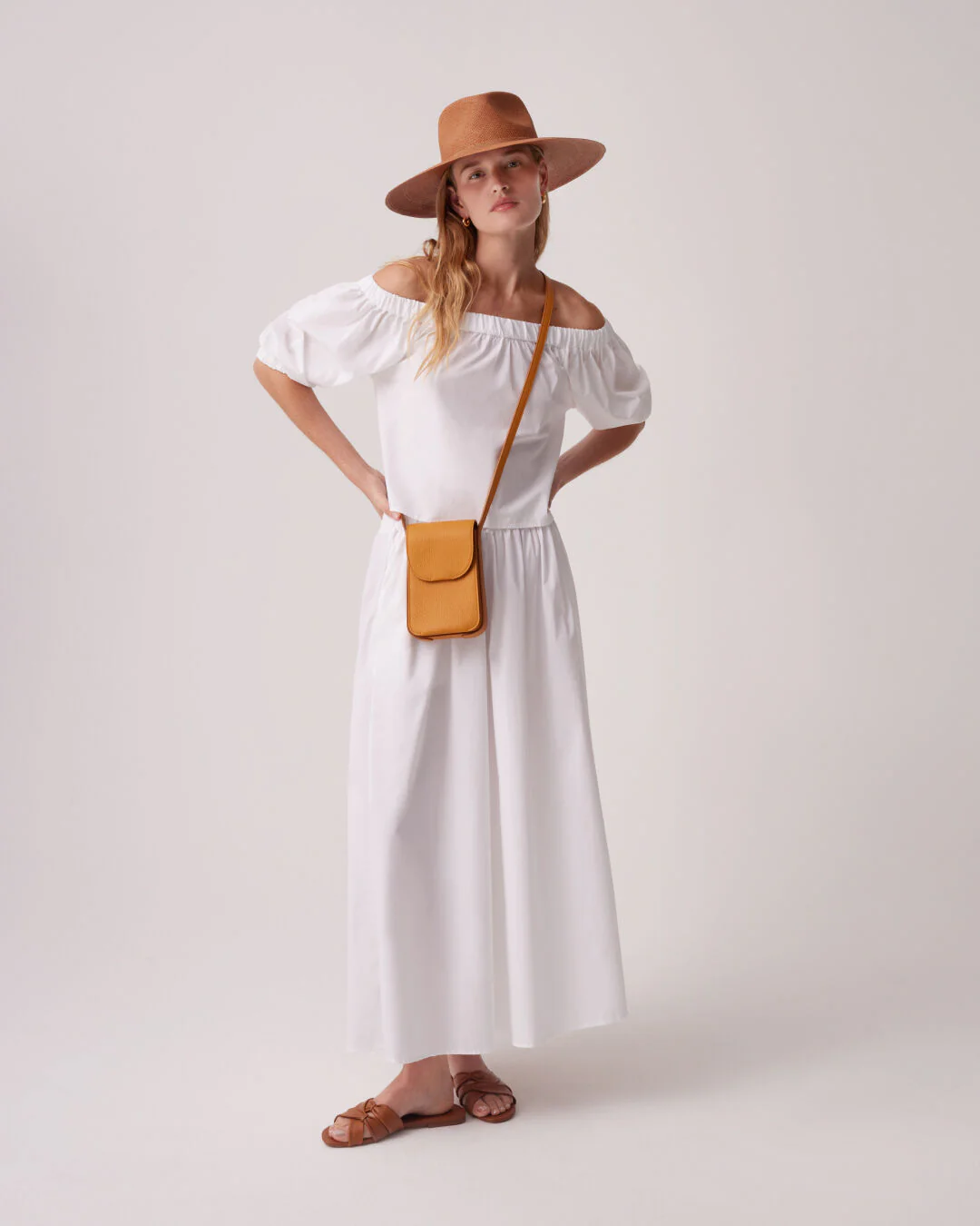 Poplin Gathered Skirt - Image 5