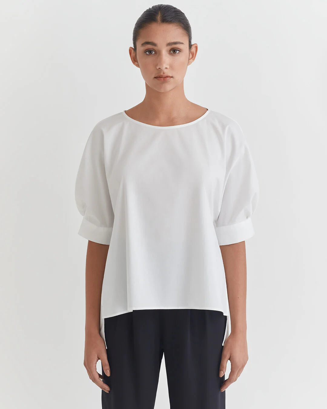 Poplin High Low Top - Image 14