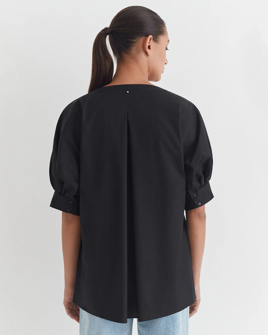 Poplin High Low Top - Image 3