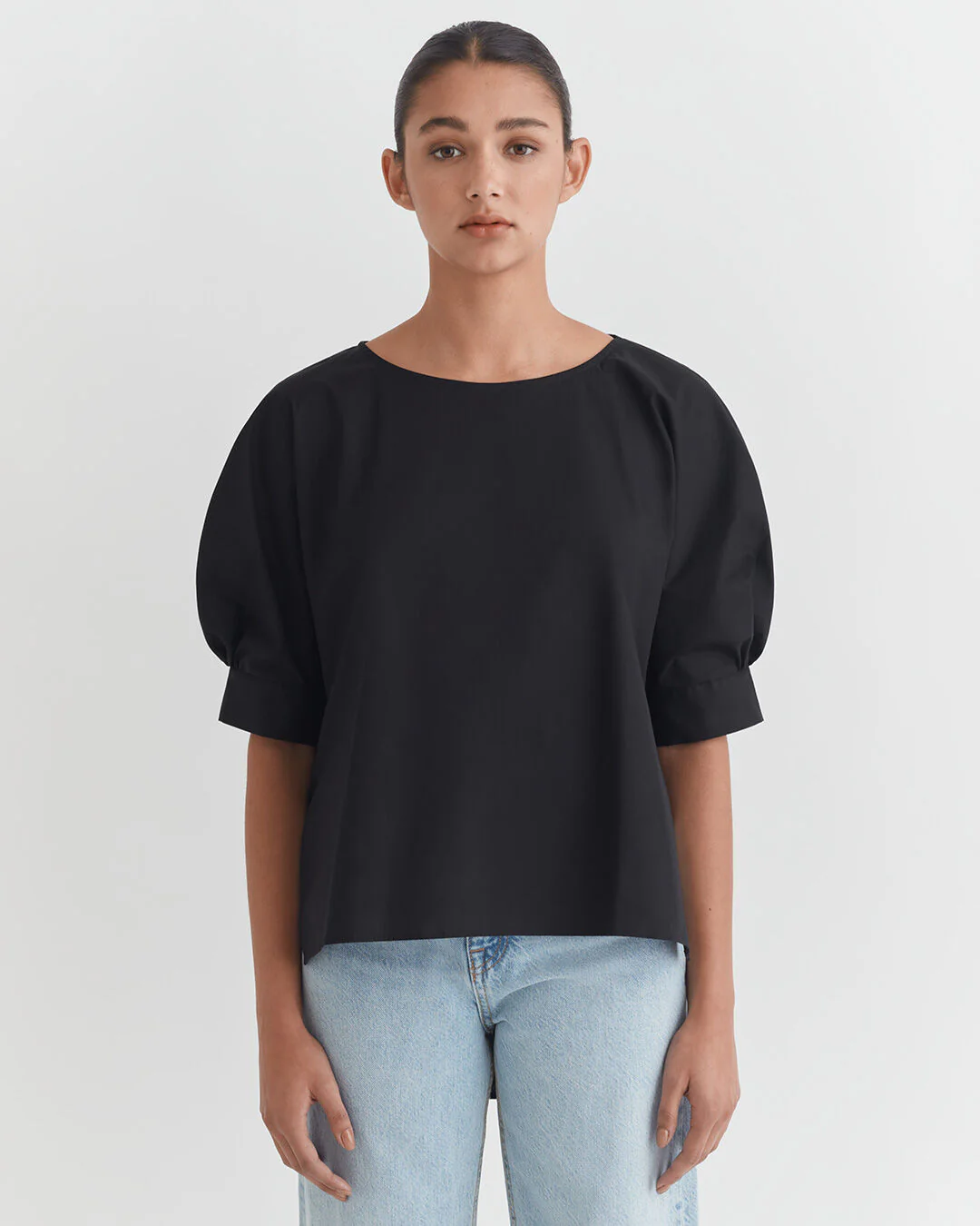 Poplin High Low Top - Image 6