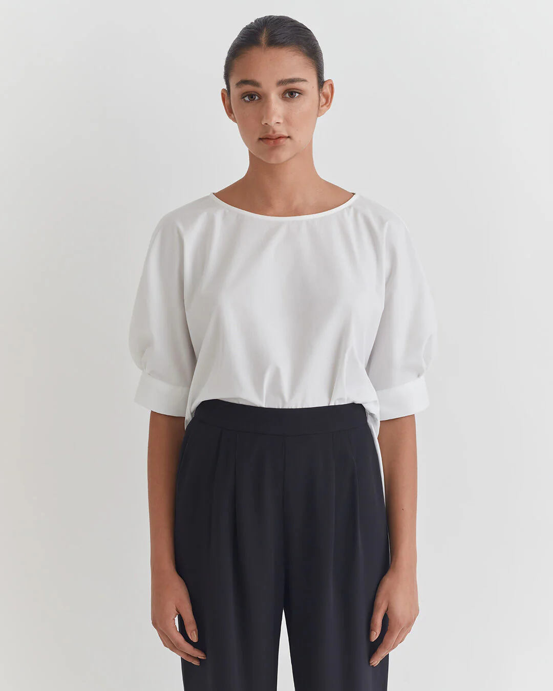 Poplin High Low Top - Image 8