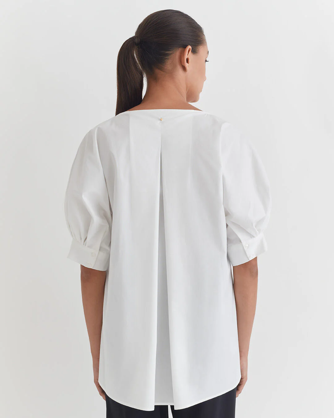 Poplin High Low Top - Image 9