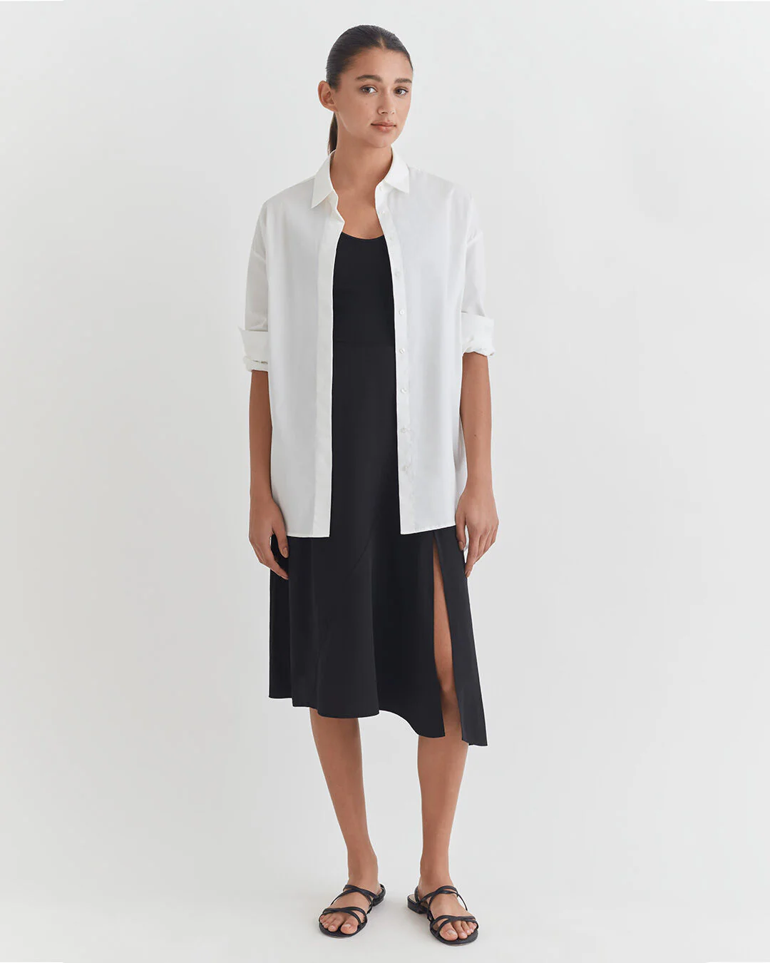 Poplin Oversized Shirt - Image 10