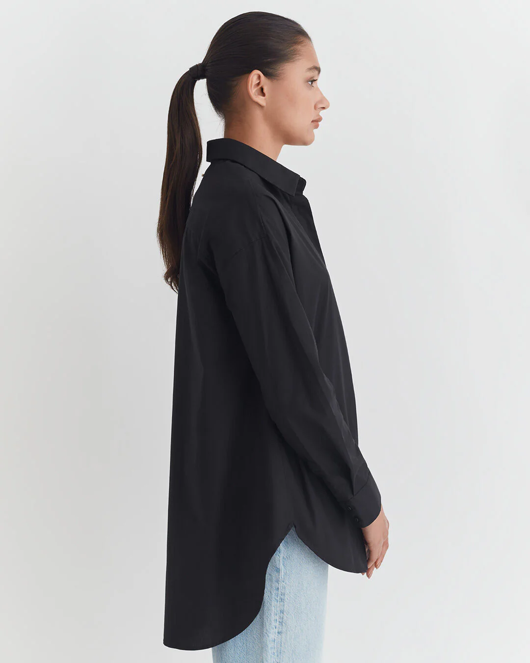 Poplin Oversized Shirt - Image 2