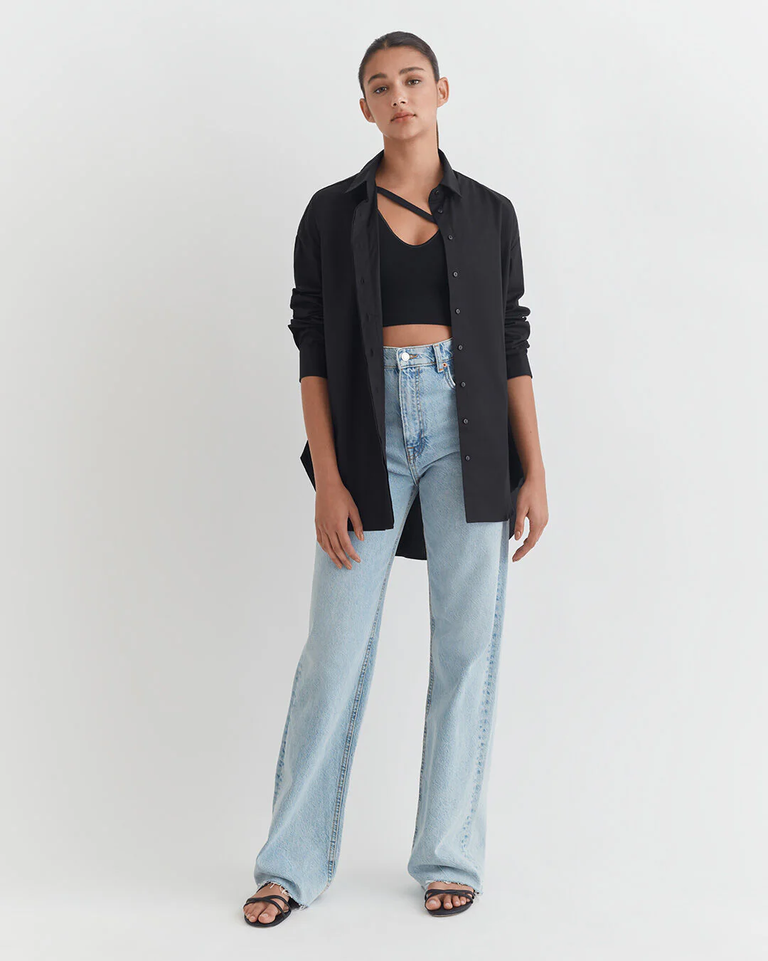 Poplin Oversized Shirt - Image 4