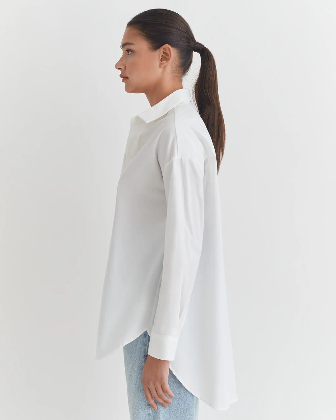 Poplin Oversized Shirt - Image 8