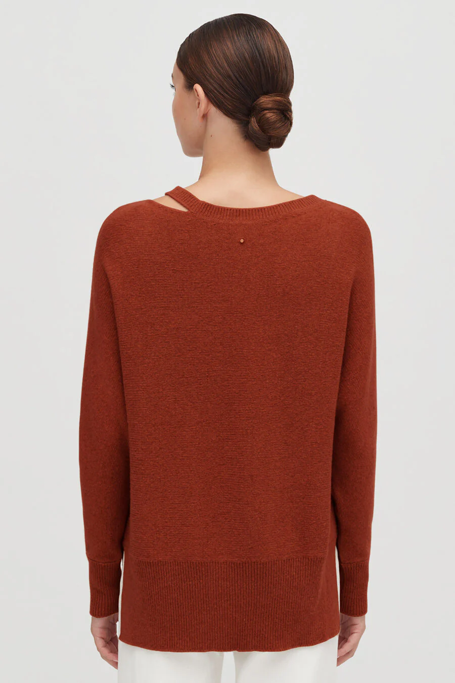 Recycled Cashmere Split-Neck Sweater - Image 14