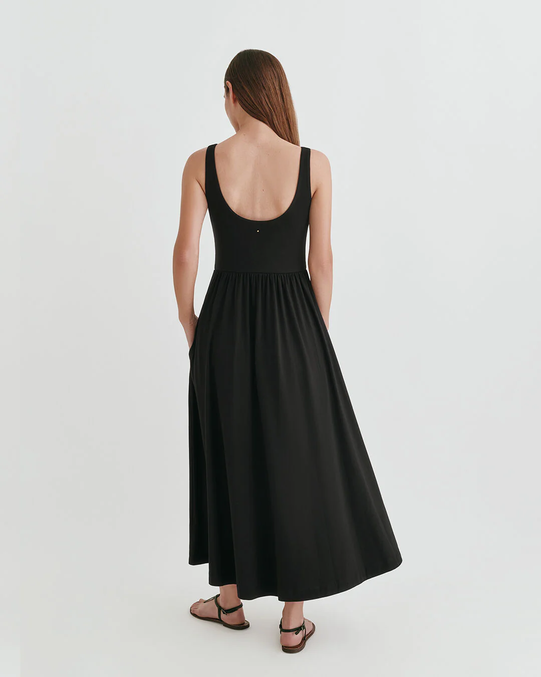 Scoop Neck Dress - Image 2