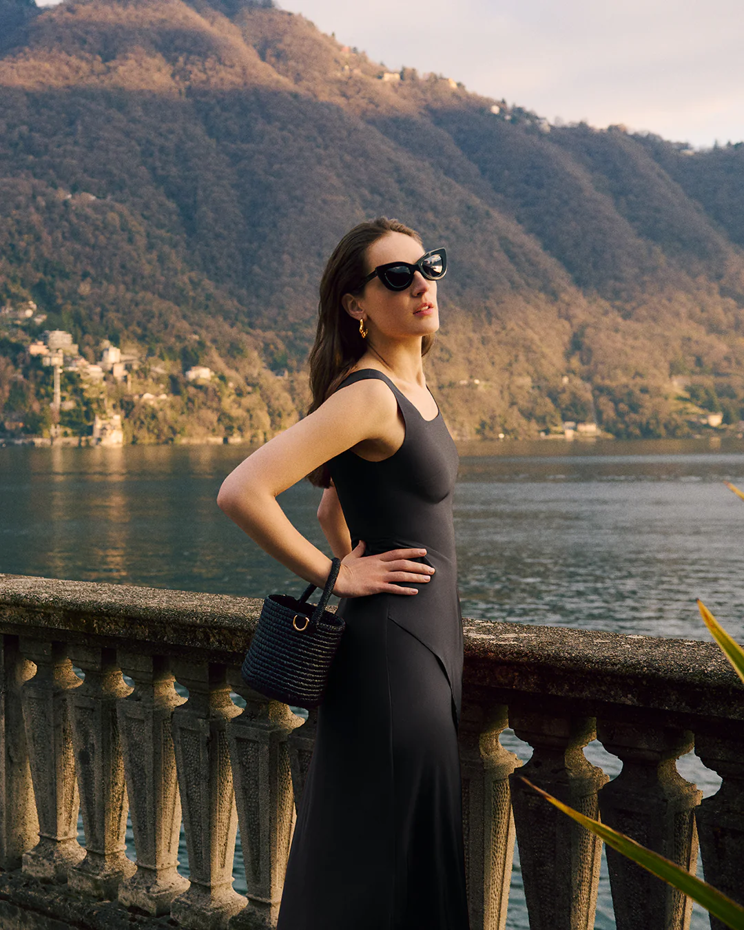 Silk Cut out Dress - Image 4