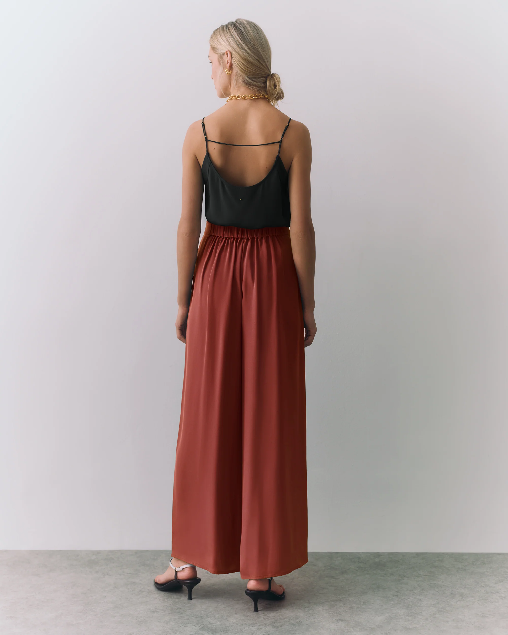 Silk Pleated Pant - Image 11