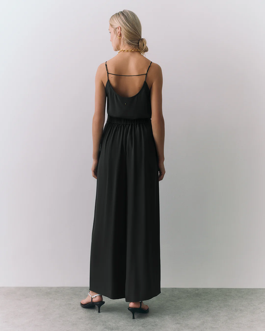 Silk Pleated Pant - Image 4