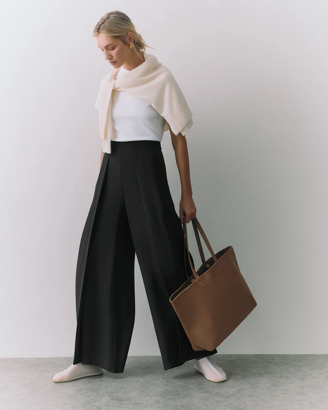 Silk Pleated Pant - Image 6