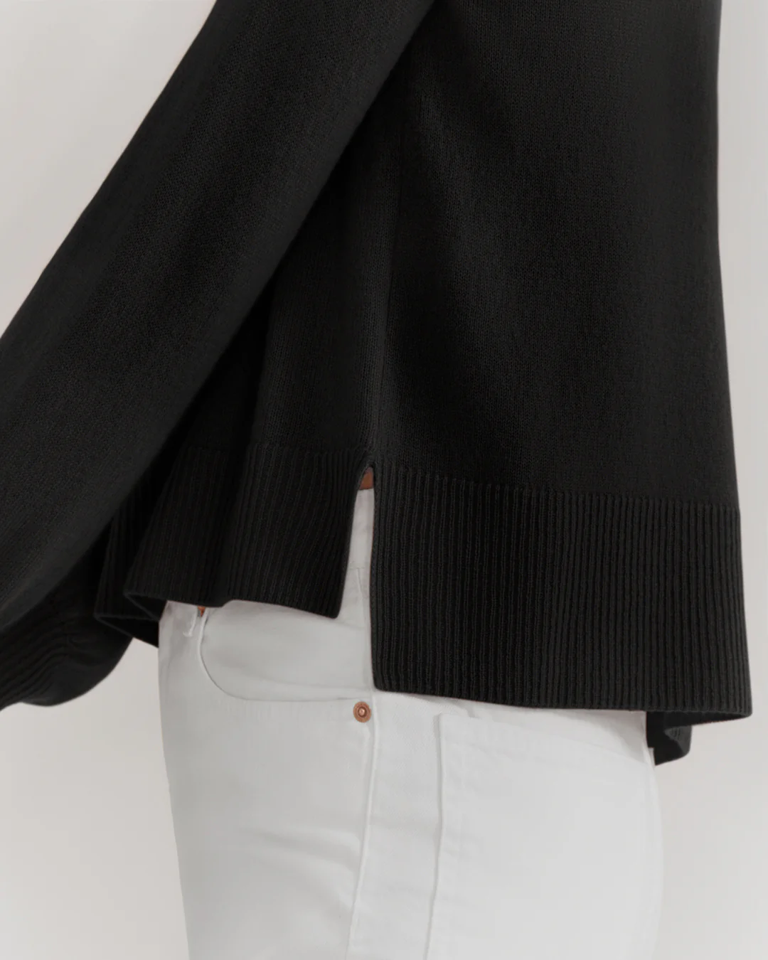 Single Origin Cashmere Cropped Sweater - Image 8
