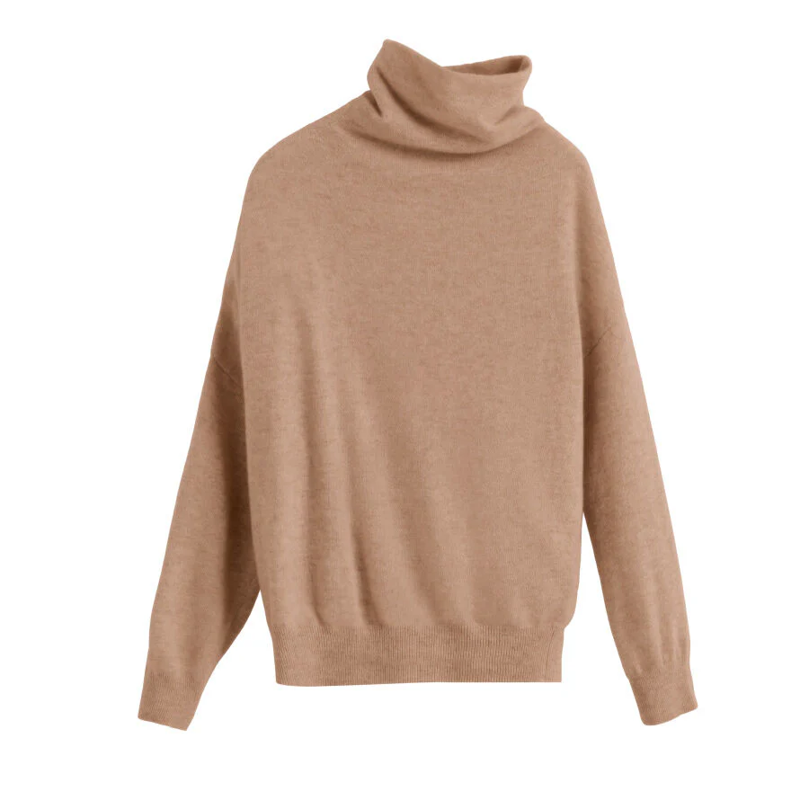 Single-Origin Cashmere Turtleneck Sweater - Image 7