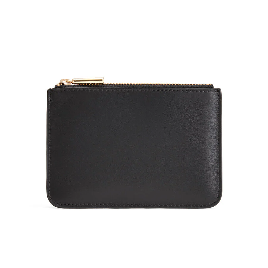 Zero Waste Slim Leather Pouch