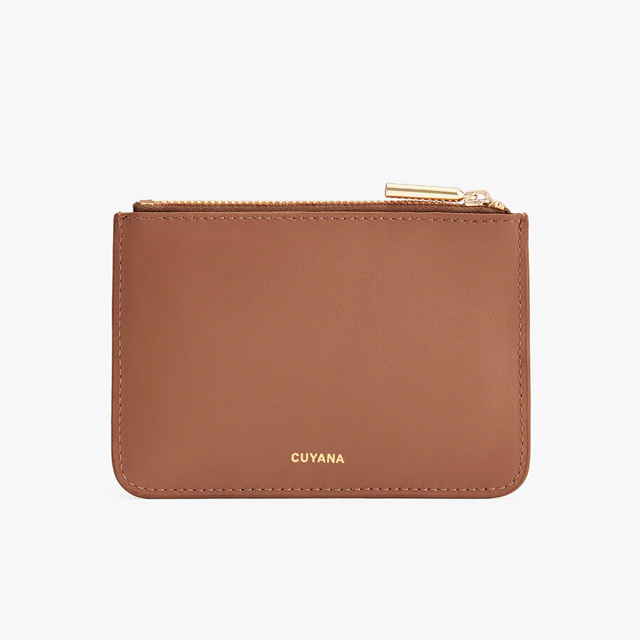 Zero Waste Slim Leather Pouch - Image 10
