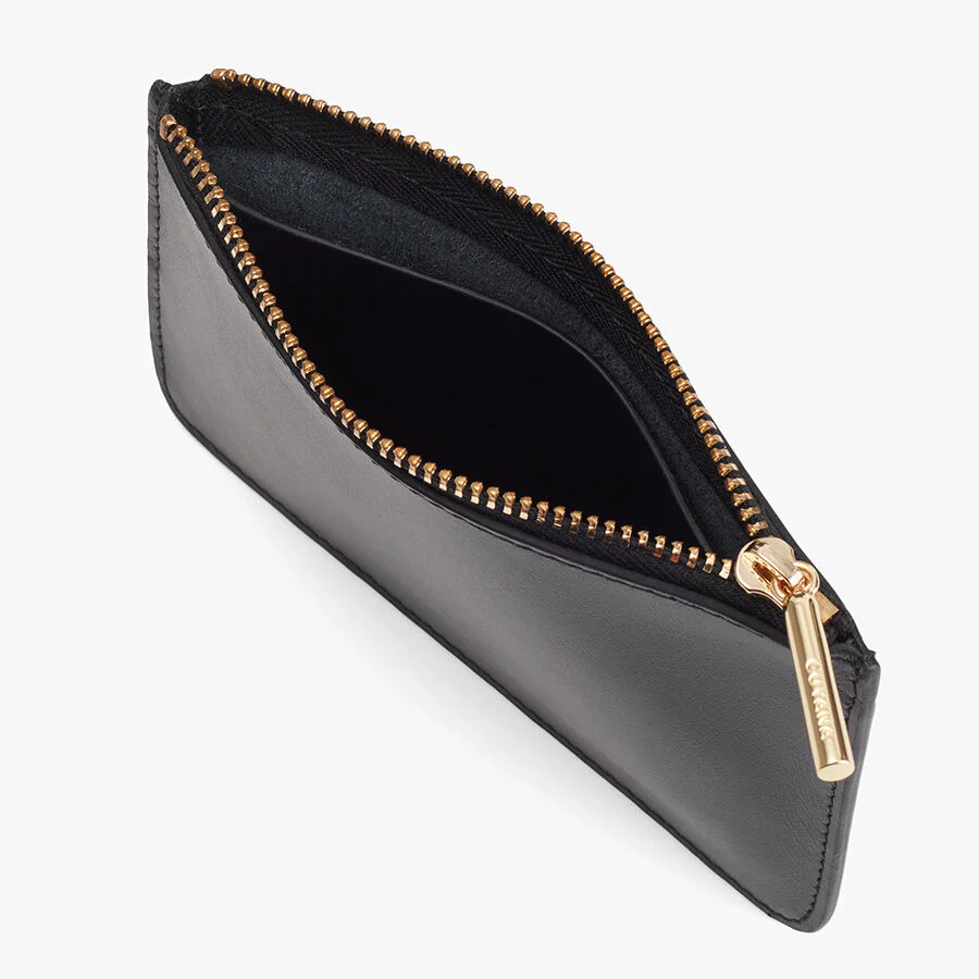 Zero Waste Slim Leather Pouch - Image 3