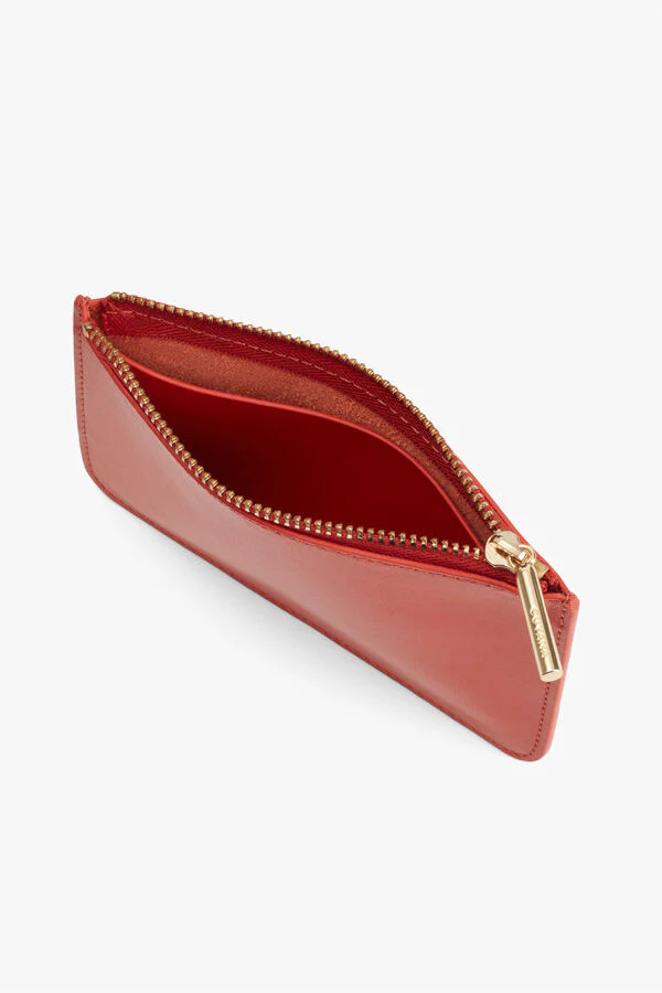 Zero Waste Slim Leather Pouch - Image 32
