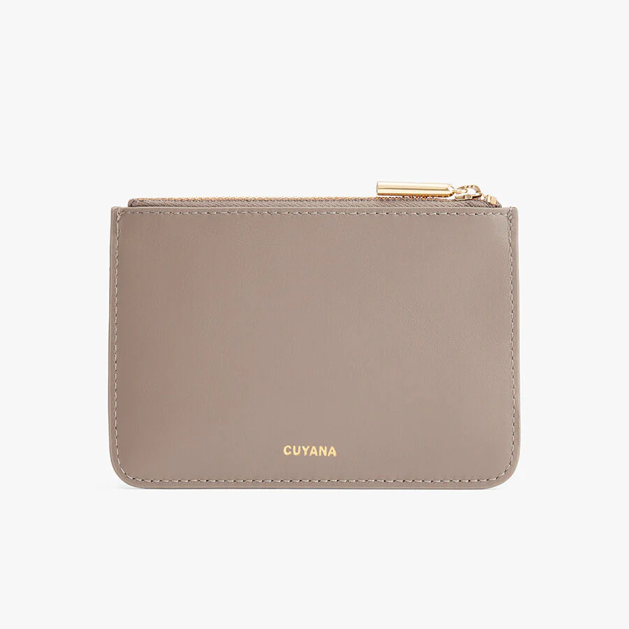 Zero Waste Slim Leather Pouch - Image 34