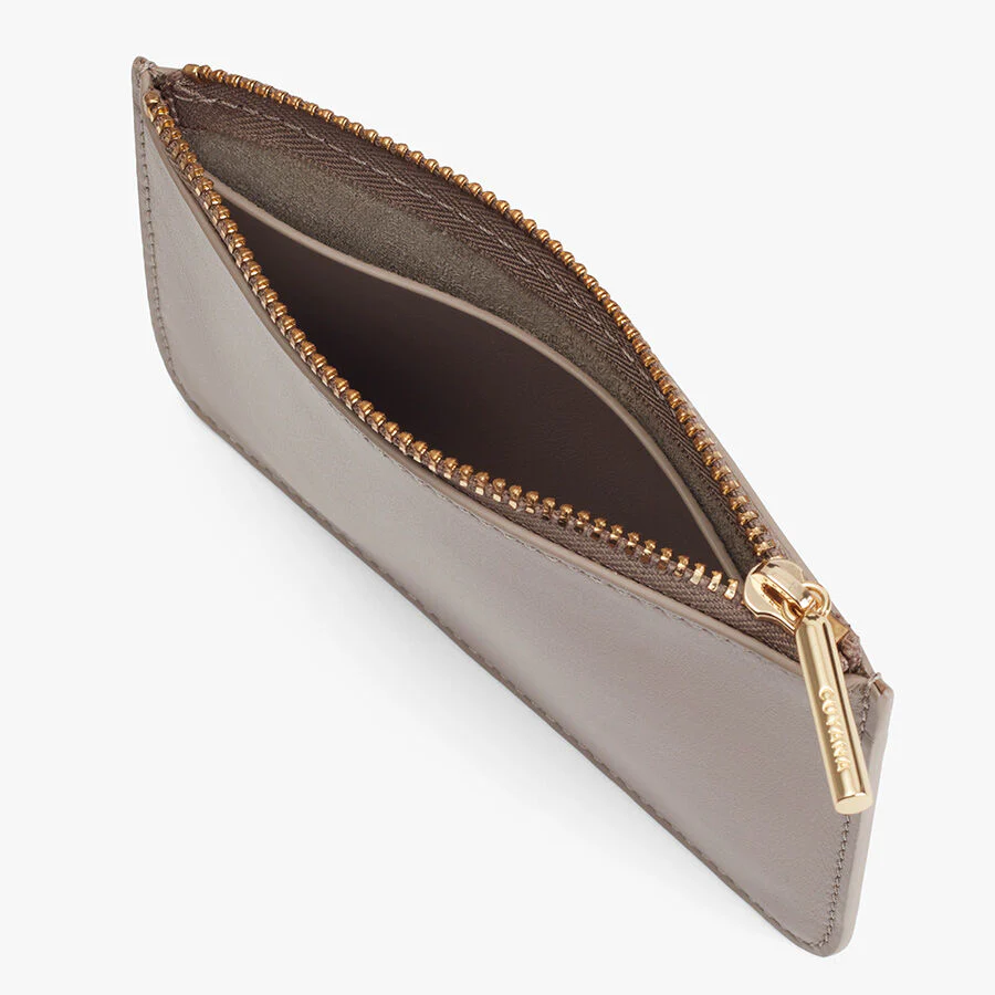 Zero Waste Slim Leather Pouch - Image 35
