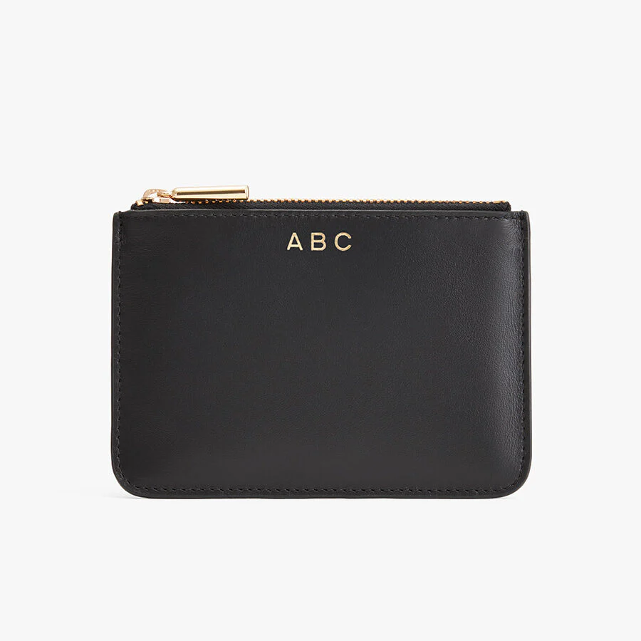 Zero Waste Slim Leather Pouch - Image 5