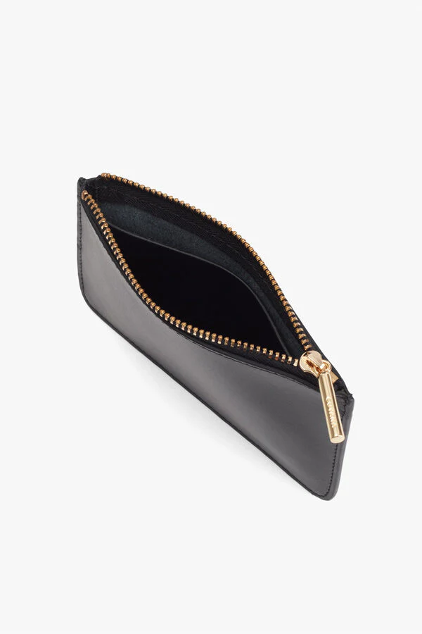 Zero Waste Slim Leather Pouch - Image 8